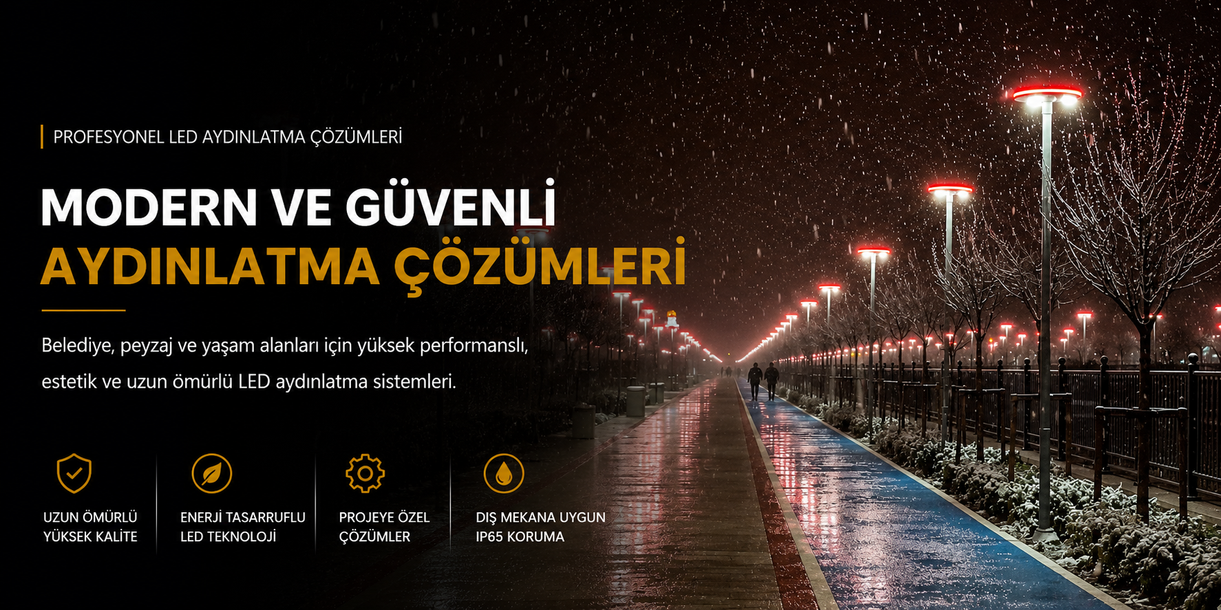 Dekoratif Aydınlatma Direği Üreticisi | Park ve Bahçe Direkleri | AYD LED