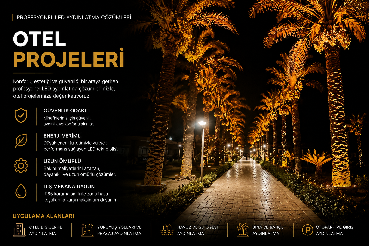 İstanbul Aydınlatma Direği Üreticisi ve İmalatı | AYD LED