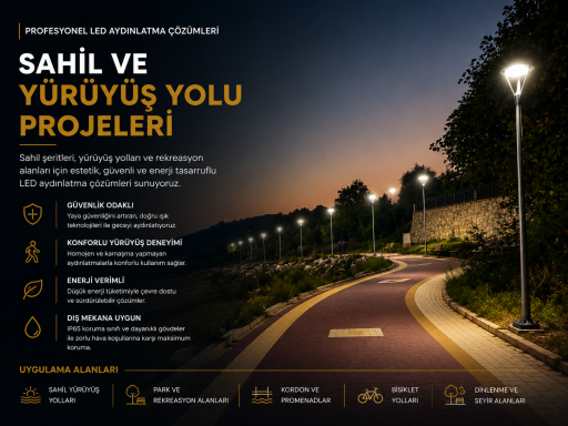 Projeye Özel Üretimler | Aydınlatma Direkleri