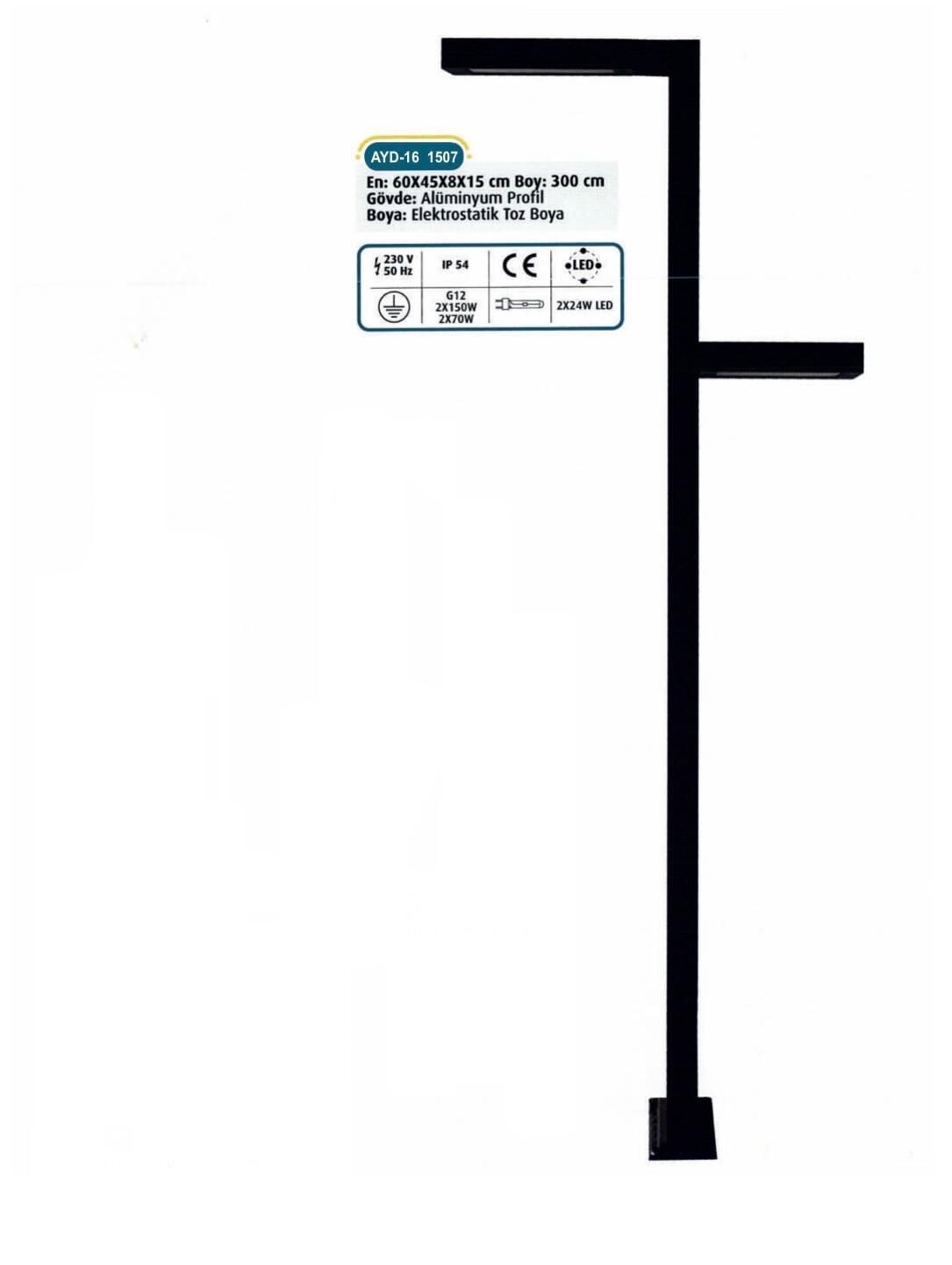 Profil LED Aydınlatma Direkleri