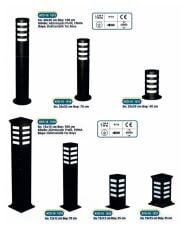 Bollard Aydınlatma Armatürleri