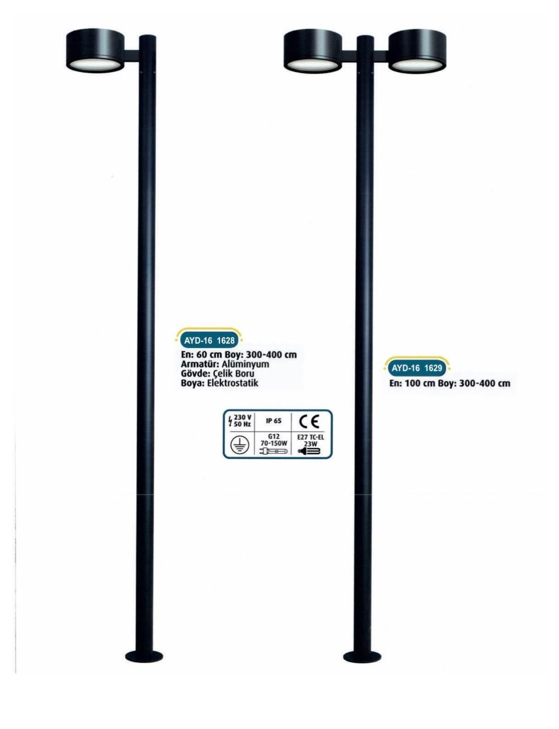 Modern Aydınlatma Direkleri